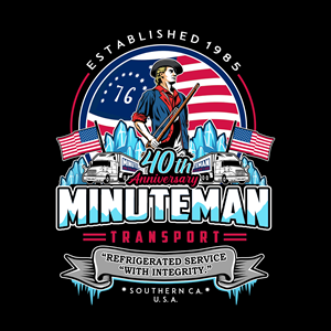 Graphic Design by JKIANN08 for Minuteman Transport Inc. | Design: #34809610