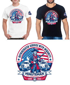 Graphic Design by Jose Lopez ( Verified Pro Designer ) for Minuteman Transport Inc. | Design: #34719369
