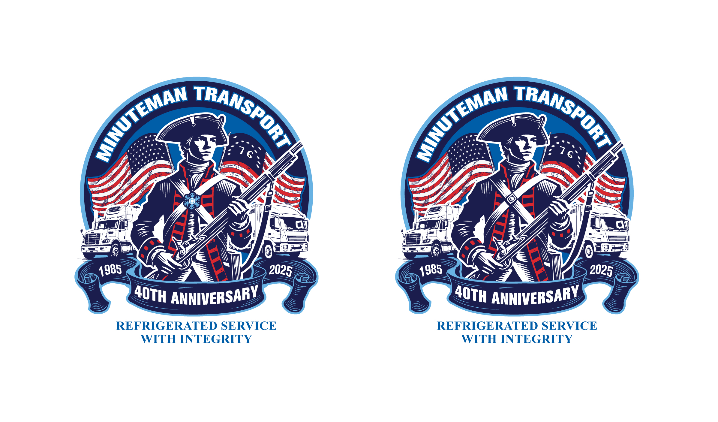 Graphic Design by SofiaDesignStudio for Minuteman Transport Inc. | Design: #35039008