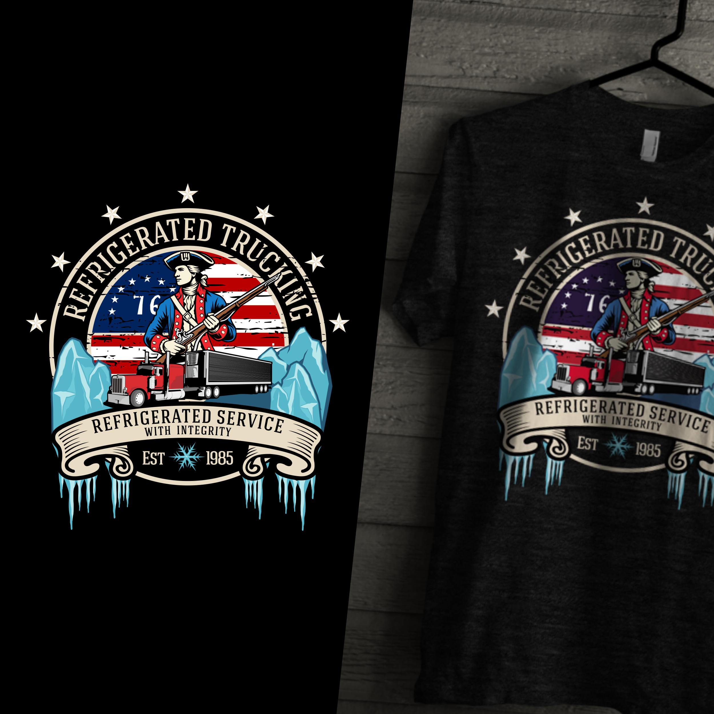 Graphic Design by luckdesign for Minuteman Transport Inc. | Design #34704863
