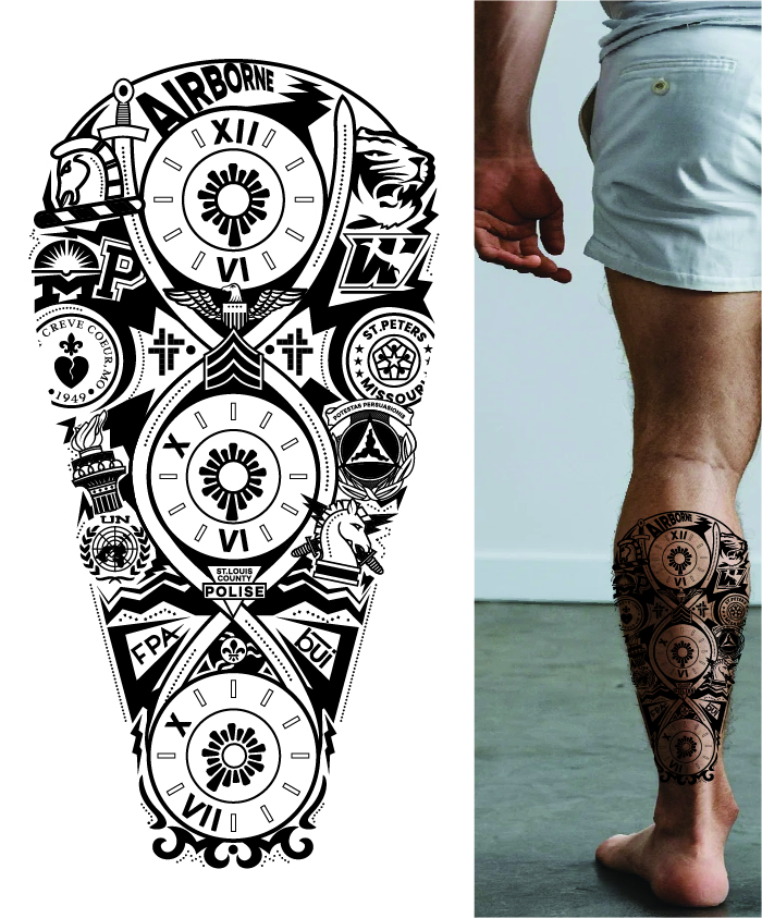 Tattoo Design by vidarshana 2 for this project | Design: #34791910