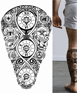 Tattoo Design by vidarshana 2 for this project | Design: #34851336