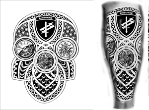 Tattoo Design by Jamal 12 for this project | Design: #34729191