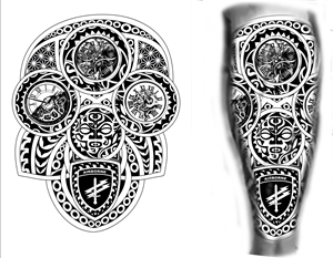 Tattoo Design by Jamal 12 for this project | Design: #34743453