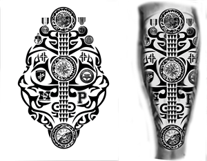 Tattoo Design by Jamal 12 for this project | Design: #34764301