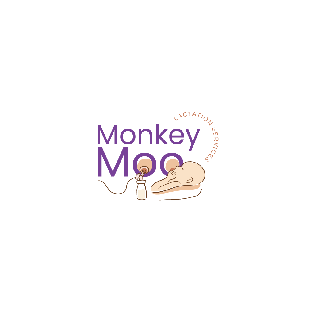 Logo Design by Jerwin Intac for Monkey Moo Lactation Services | Design #34714235