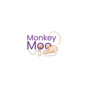 Logo Design by Jerwin Intac for Monkey Moo Lactation Services | Design: #34714235