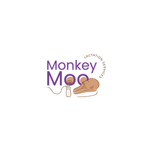 Logo Design by Jerwin Intac for Monkey Moo Lactation Services | Design: #34727253