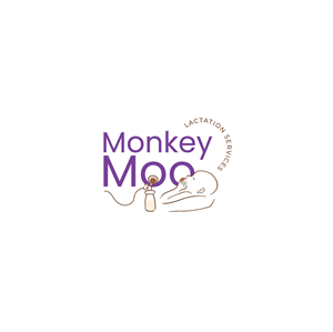 Logo Design by Jerwin Intac for Monkey Moo Lactation Services | Design: #34727254