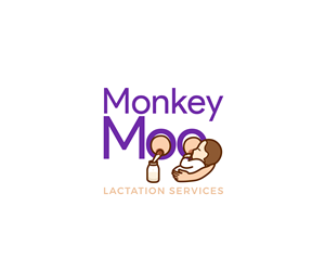 Logo Design by James J. for Monkey Moo Lactation Services | Design #34718300