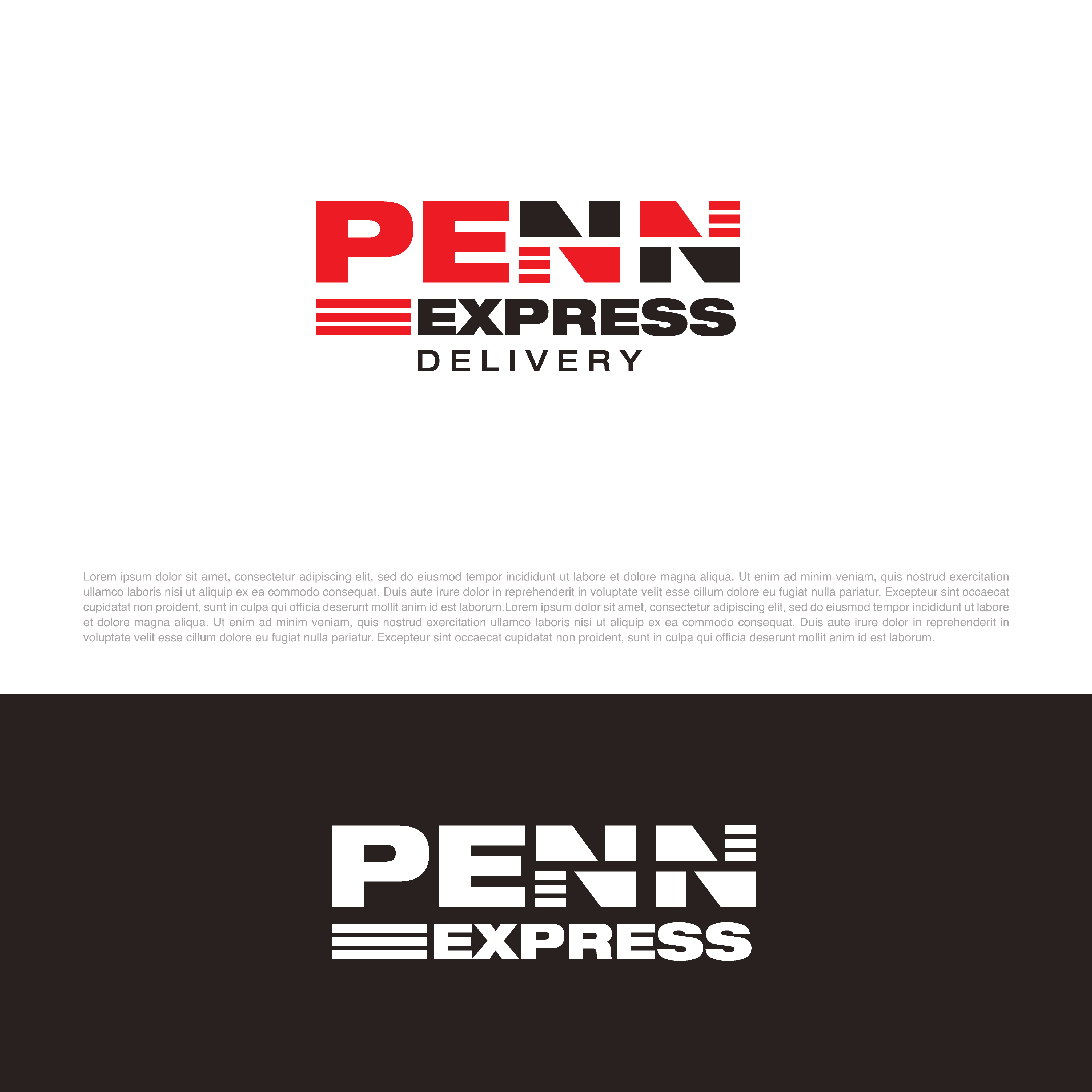Logo-Design von Design Element für Penn Express Delivery LLC | Design #34750505