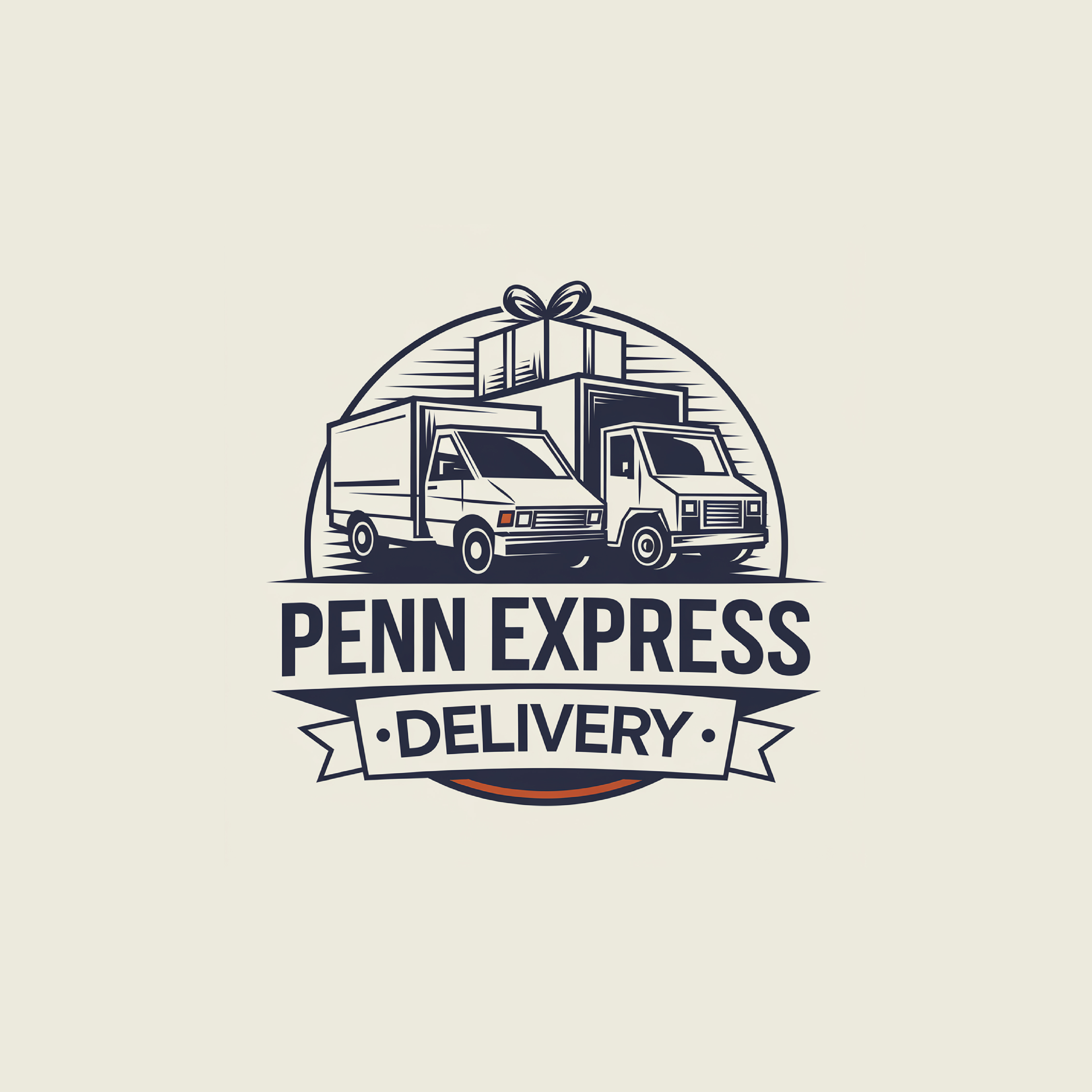 Logo Design by Shariqology for Penn Express Delivery LLC | Design #34715347