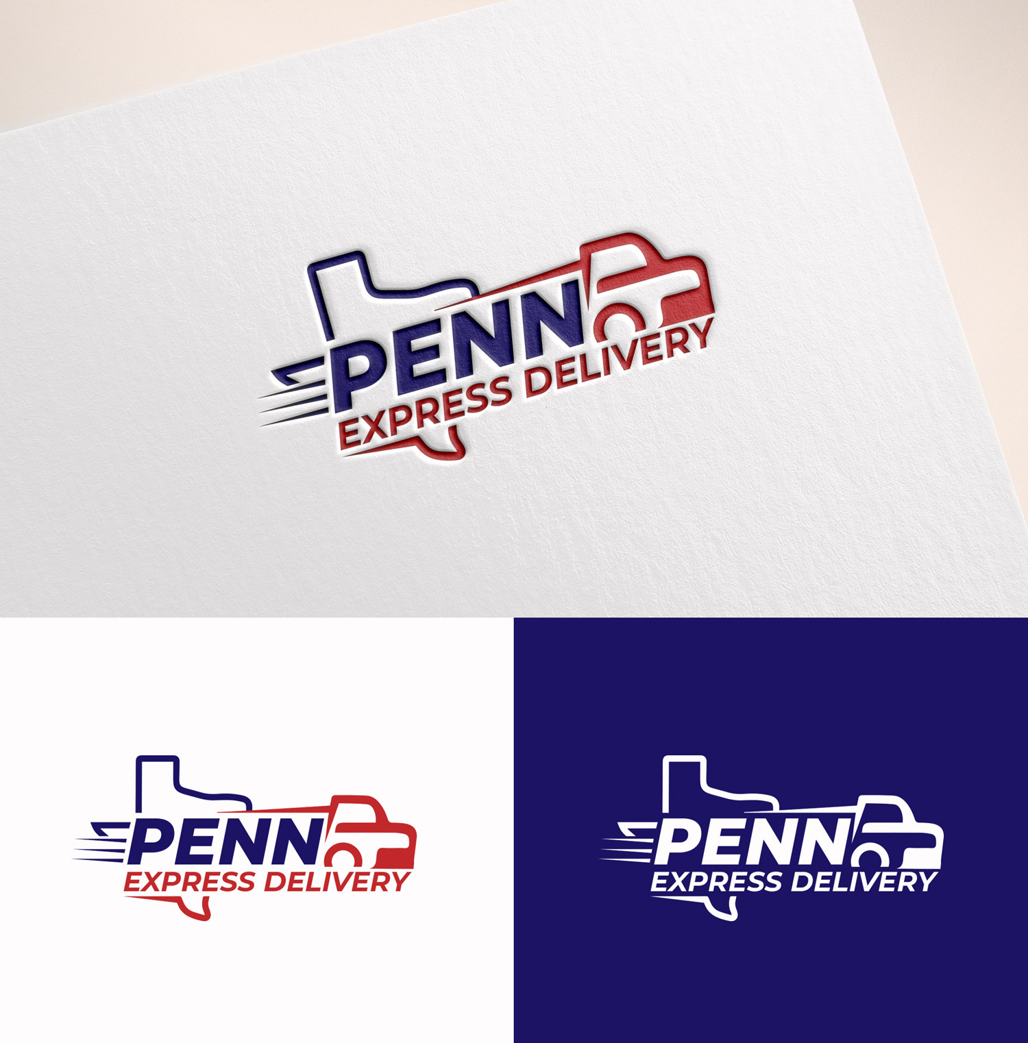 Logo Design by M Art & Design for Penn Express Delivery LLC | Design #34713432