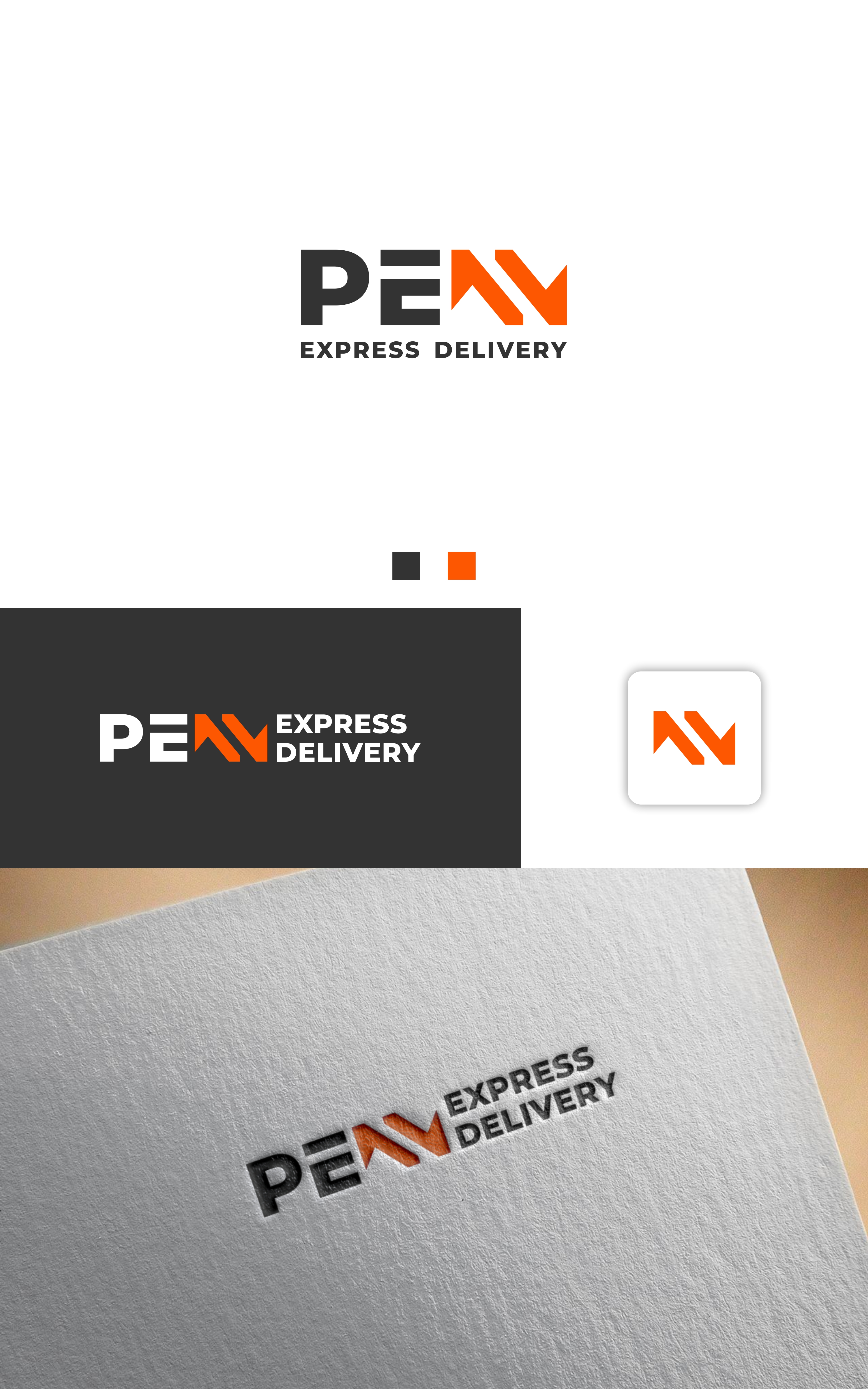 Logo Design by Dell_a.Design for Penn Express Delivery LLC | Design #34718624