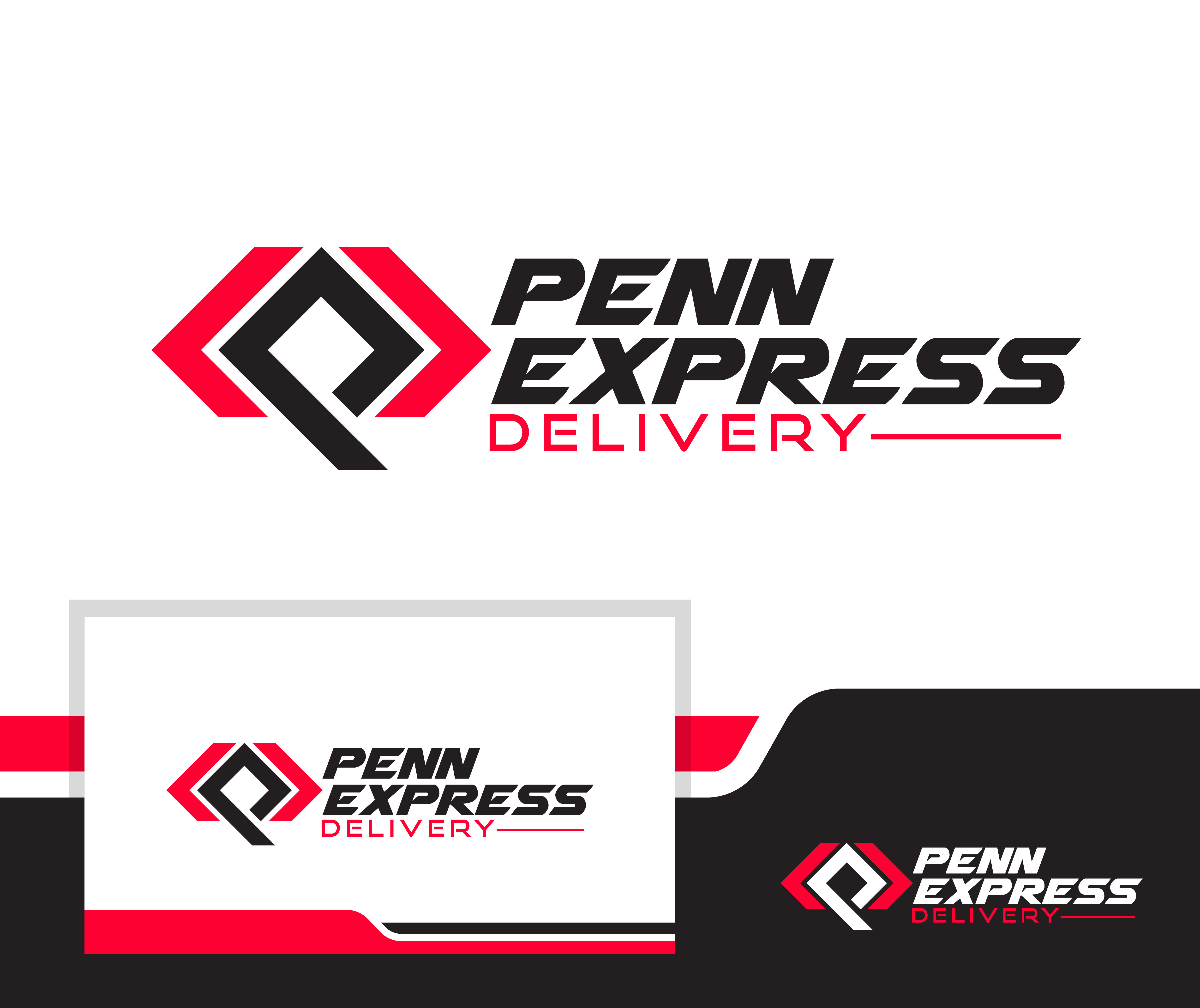Logo Design by UMBRA Designs for Penn Express Delivery LLC | Design #34713668