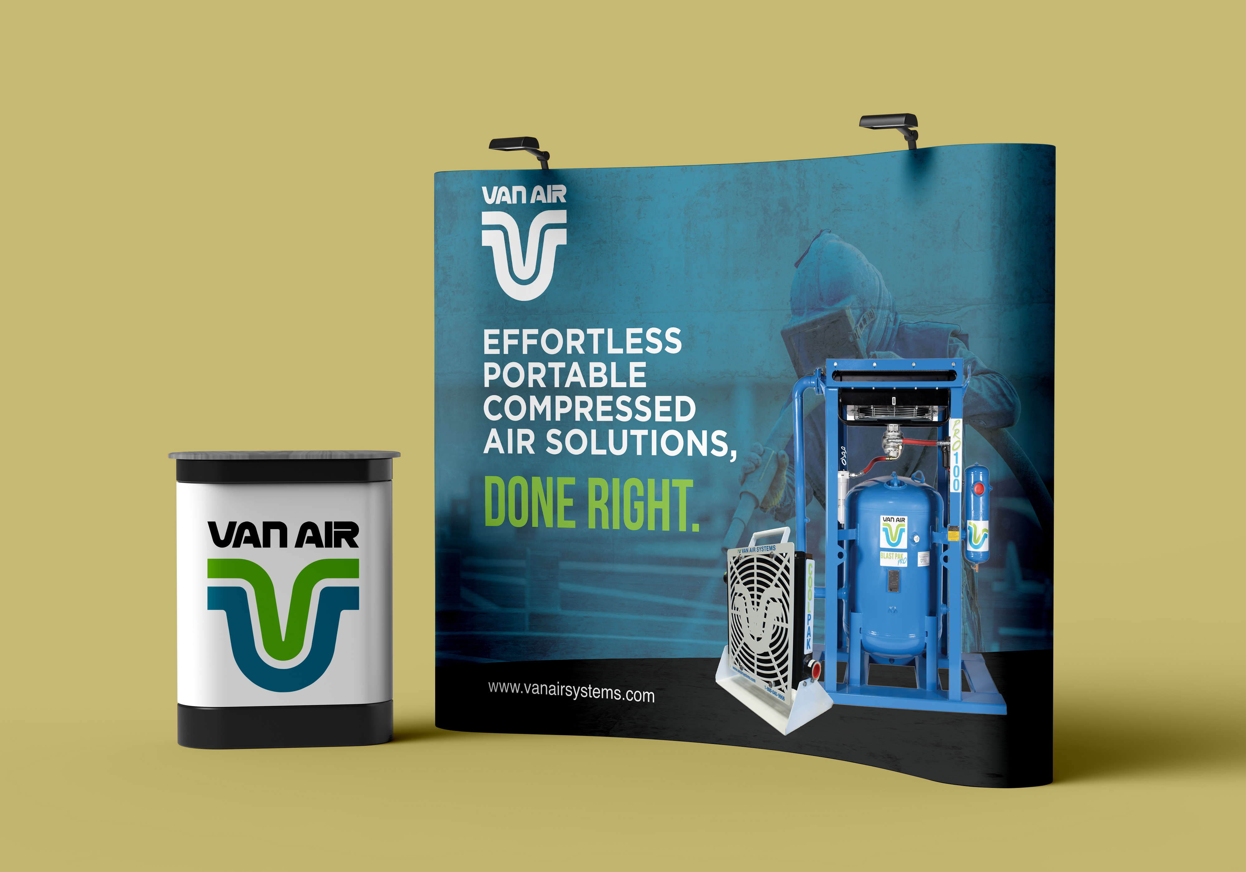 Diseño de Stand de Feria por Sun Creative para este proyecto | Diseño #34746134