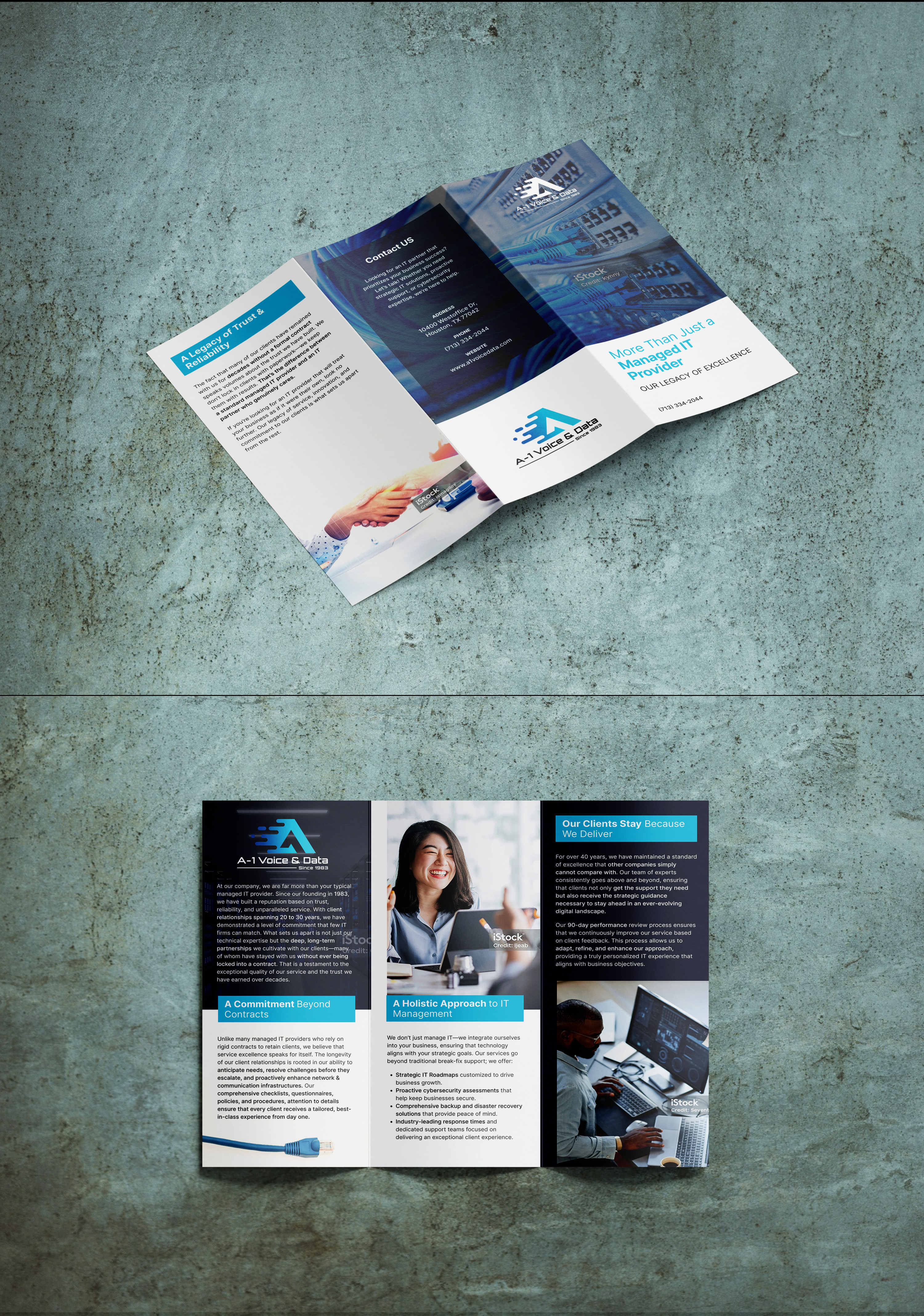 Flyer Design by Fuuma for A-1 Voice & Data | Design #34721668