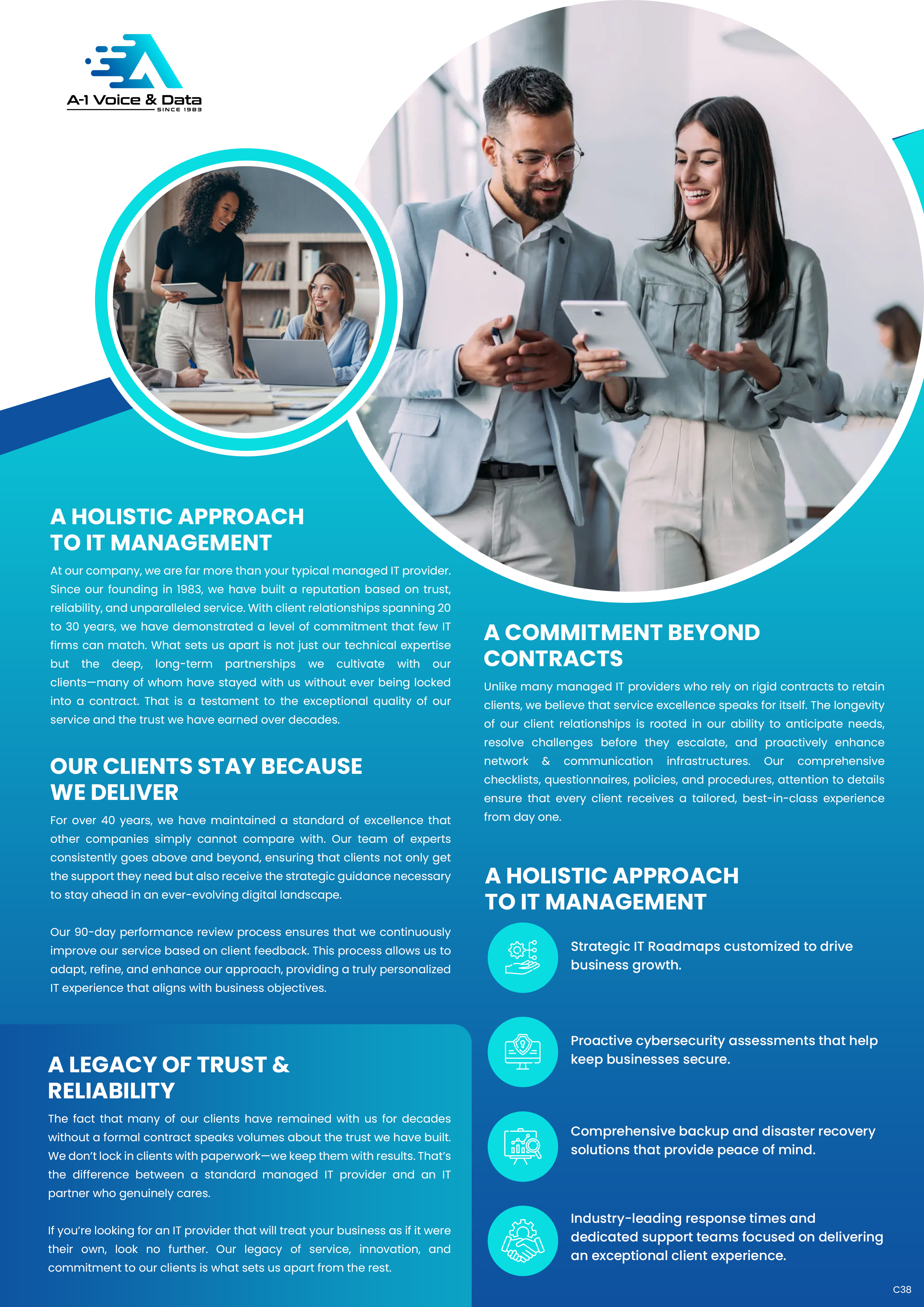 Flyer Design by pb for A-1 Voice & Data | Design #34725069