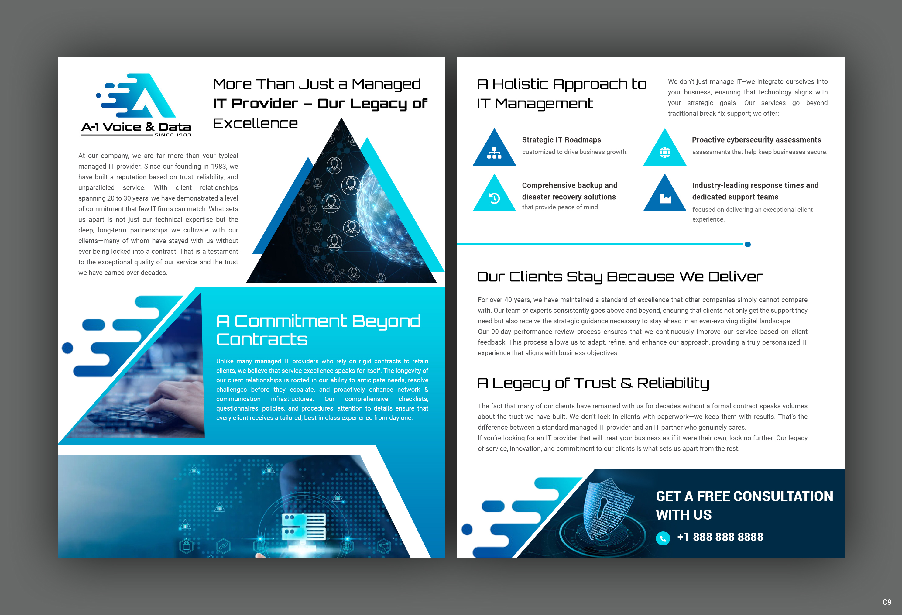 Flyer Design by pb for A-1 Voice & Data | Design #34725072