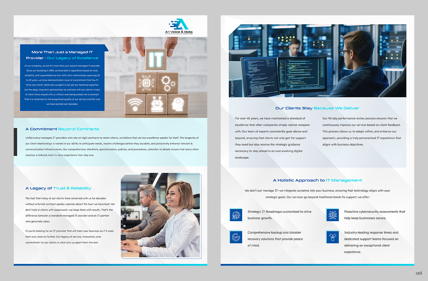 Flyer Design by pb for A-1 Voice & Data | Design #34725076