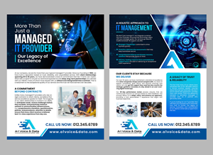 Flyer-Design von debdesign für A-1 Voice & Data | Design: #34724729