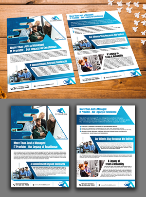Flyer Design by websmartusa for A-1 Voice & Data | Design #34723361