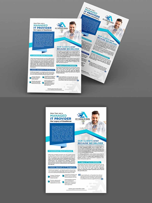 Diseño de Flyer por n214008 para A-1 Voice & Data | Diseño: #34723849