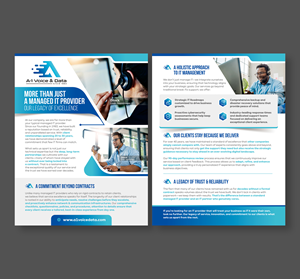 Flyer Design by Dzhafir for A-1 Voice & Data | Design #34723740