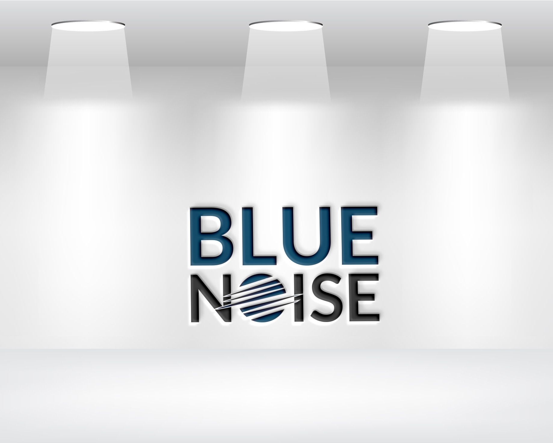Diseño de Logo por Daniel Khan para BLUE NOISE | Diseño #34720589