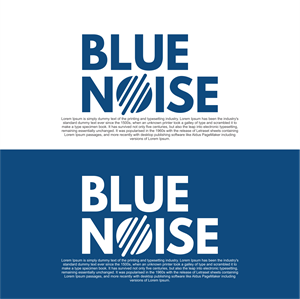 Logo Design by diego costa for BLUE NOISE | Design: #34759591