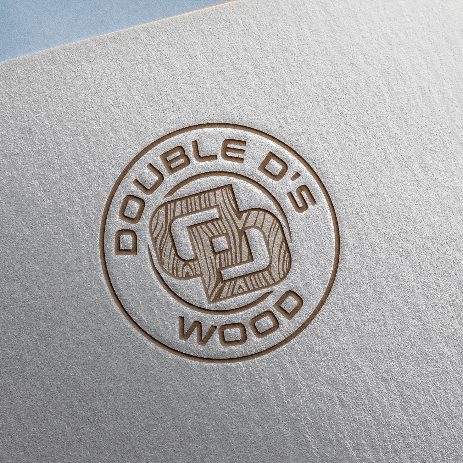 Logo Design by Publik Logo for Double D's Wood | Design #34724168
