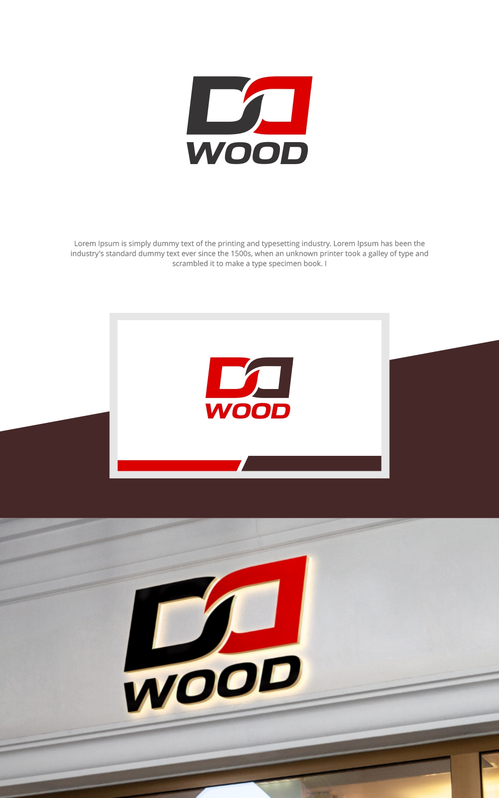 Logo Design by SanaPixel for Double D's Wood | Design #34722205