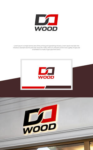 Logo Design by SanaPixel for Double D's Wood | Design: #34722205