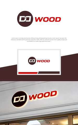 Logo Design by SanaPixel for Double D's Wood | Design: #34722206