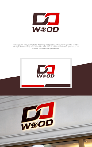 Logo Design by SanaPixel for Double D's Wood | Design: #34722221