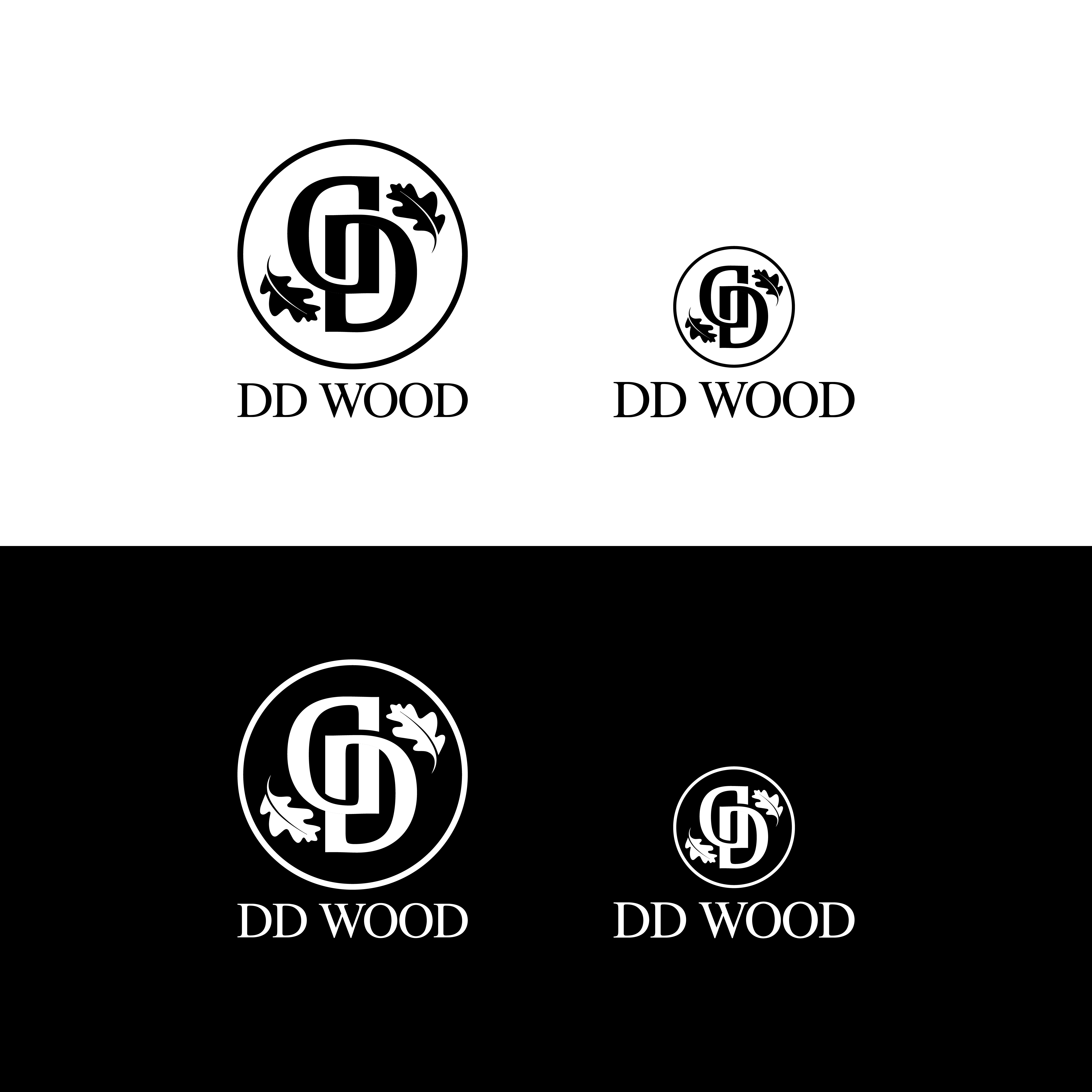 Logo Design by Merin gopi for Double D's Wood | Design #34762142