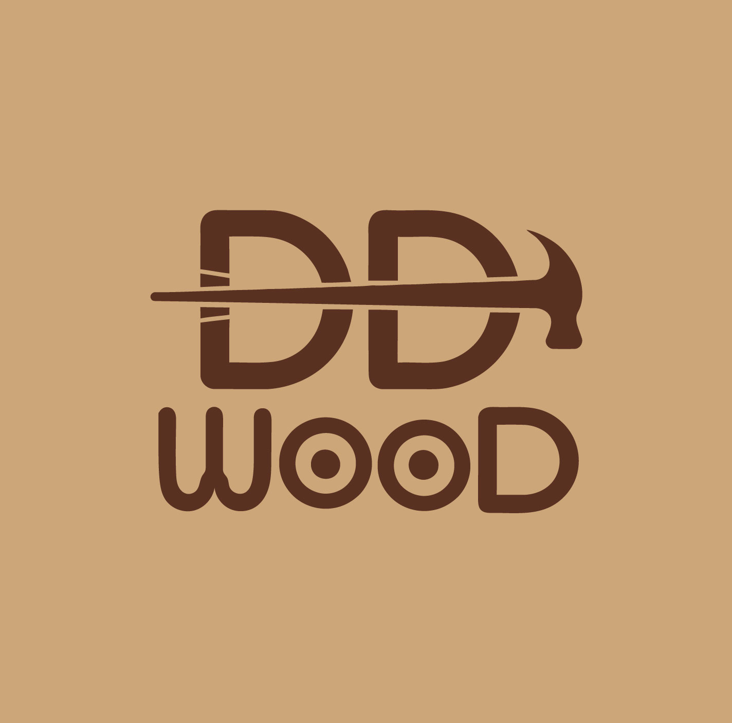 Logo Design by KING JM for Double D's Wood | Design #34723109