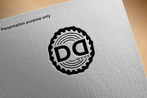 Logo Design by alexdarah for Double D's Wood | Design: #34721244