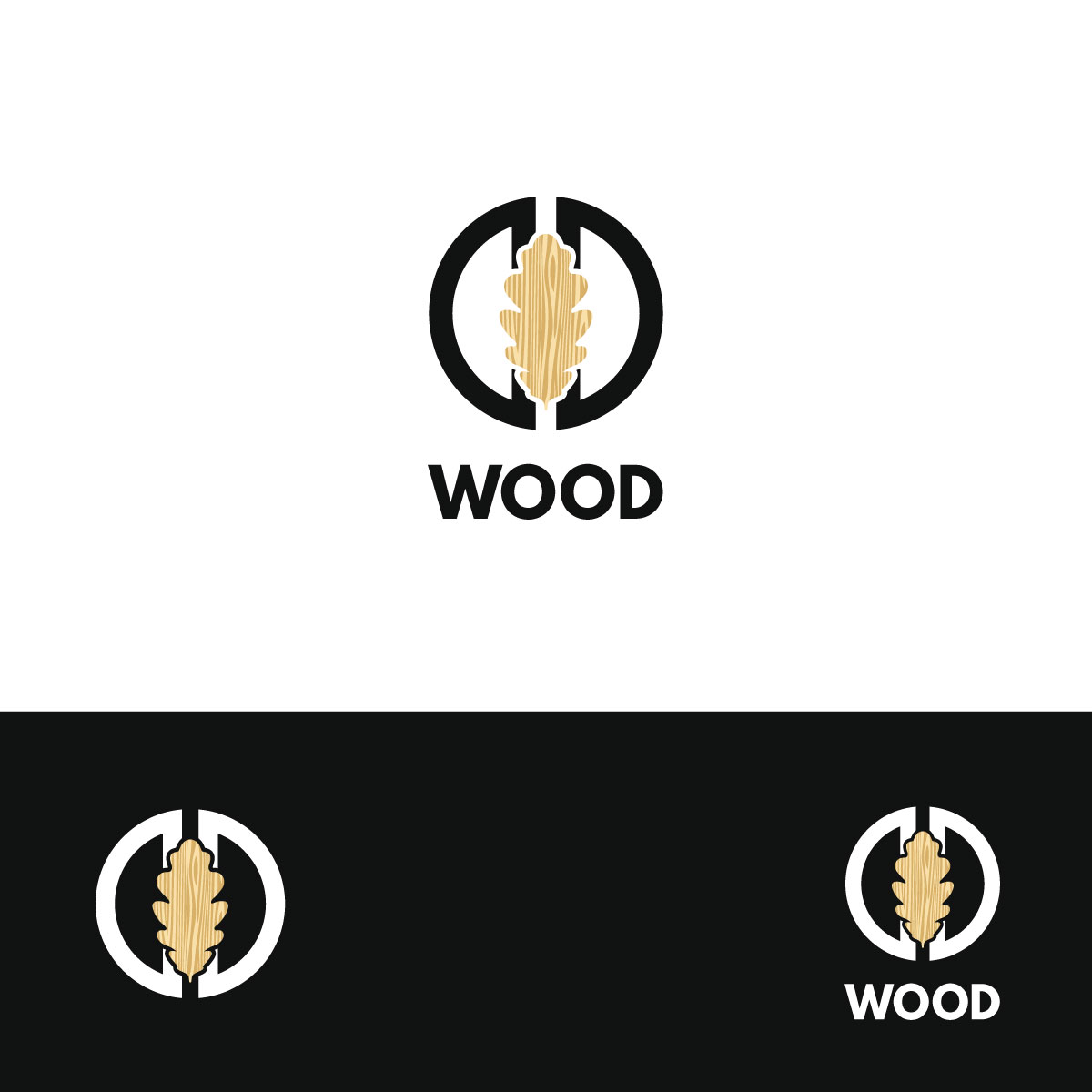 Logo Design by Alex Henry for Double D's Wood | Design #34721698