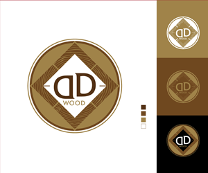Logo Design by nadzeenadz for Double D's Wood | Design: #34756125