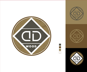 Logo Design by nadzeenadz for Double D's Wood | Design: #34756145