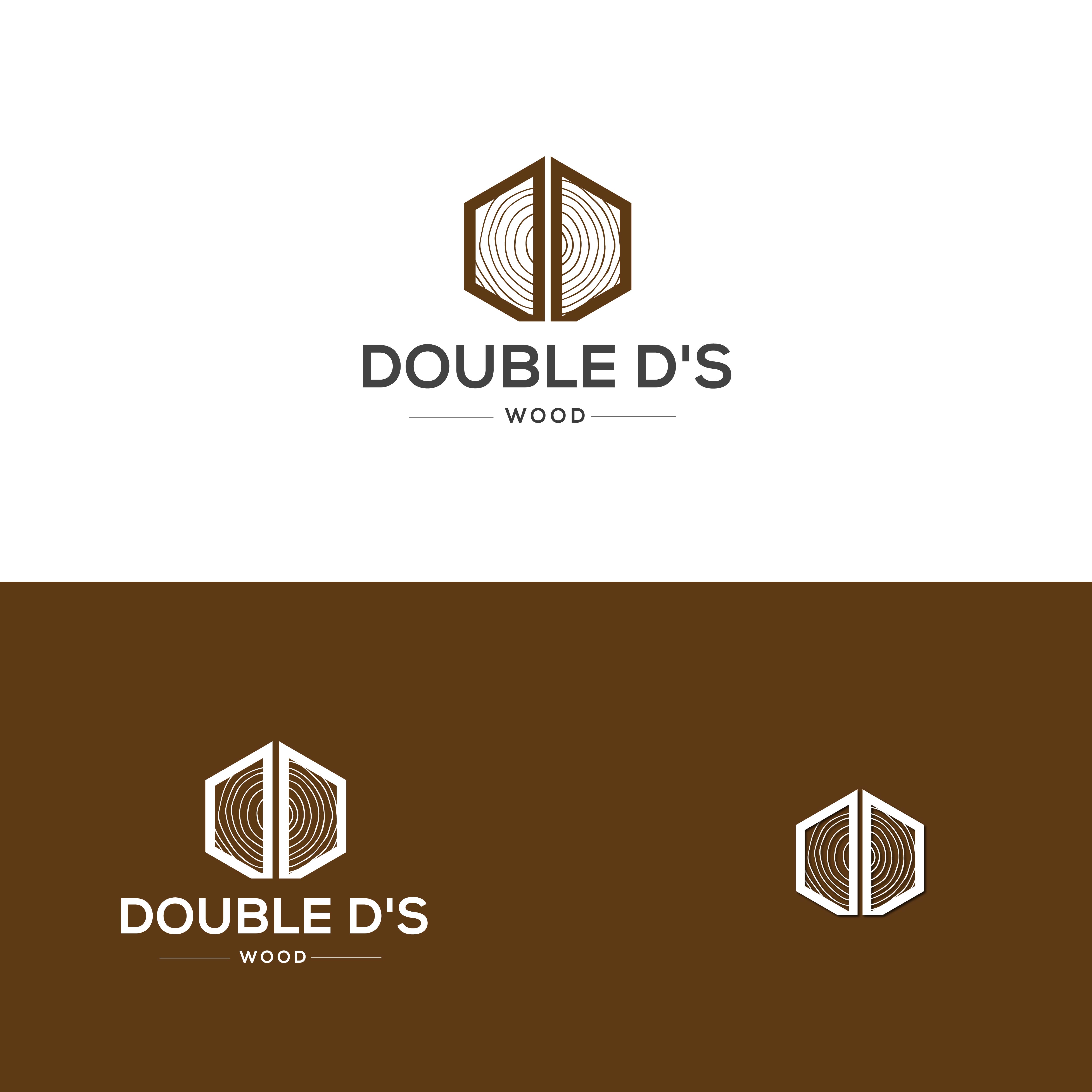 Logo Design by Dreamart 2 for Double D's Wood | Design #34757675