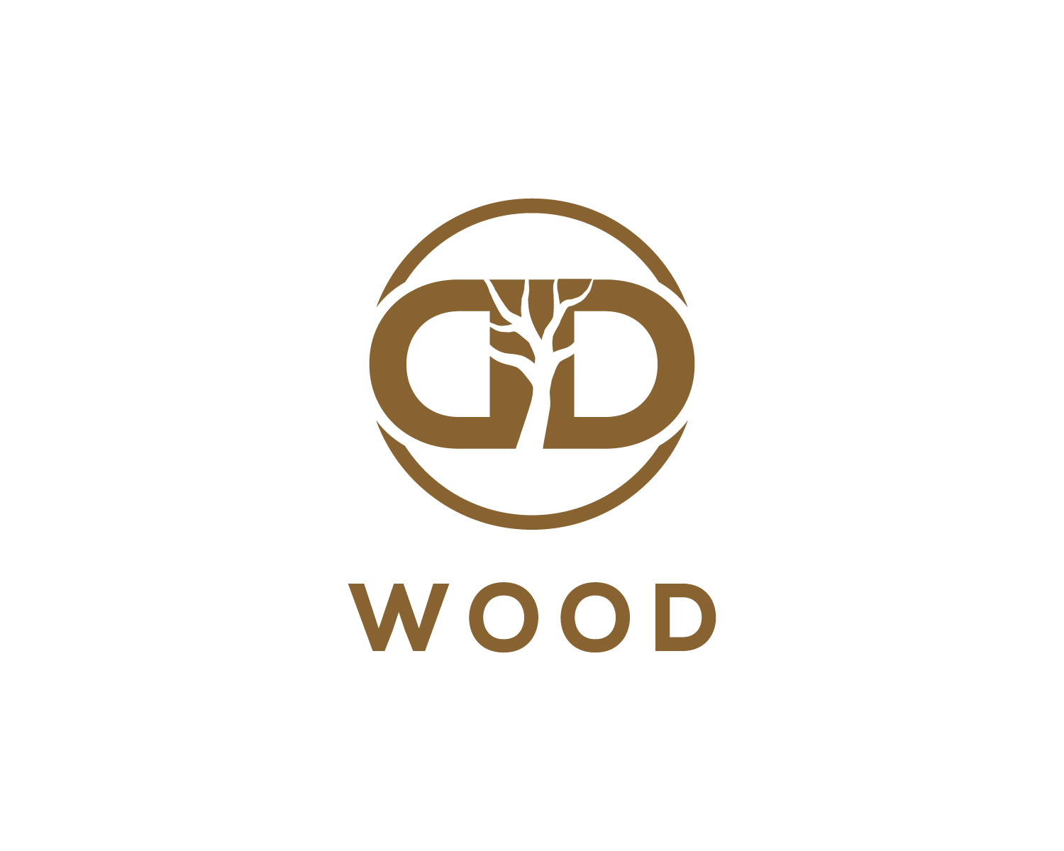 Logo Design by Atec for Double D's Wood | Design #34732007