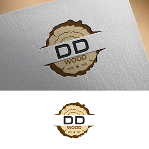 Diseño de Logo por fly  design para Double D's Wood | Diseño: #34724198