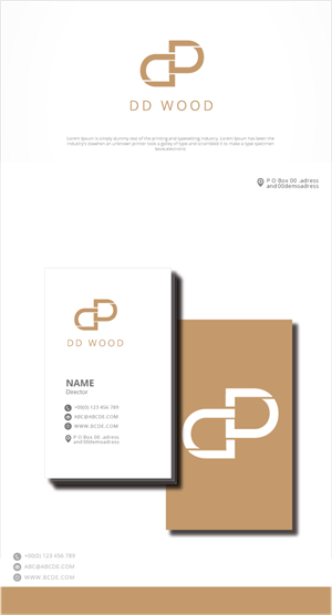 Diseño de Logo por zebronicgraphic para Double D's Wood | Diseño: #34724136