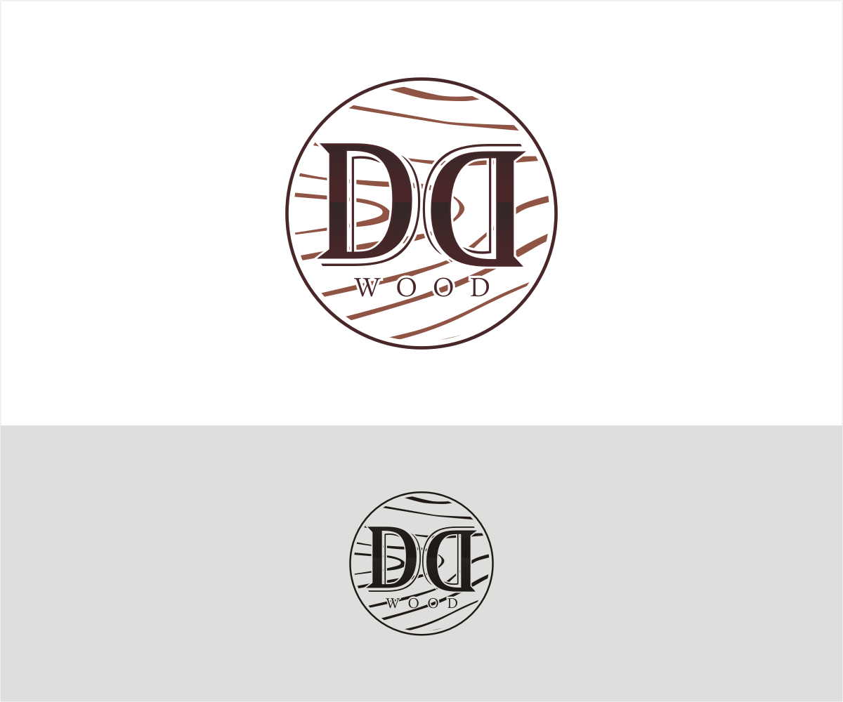 Diseño de Logo por f i l d a para Double D's Wood | Diseño #34752078