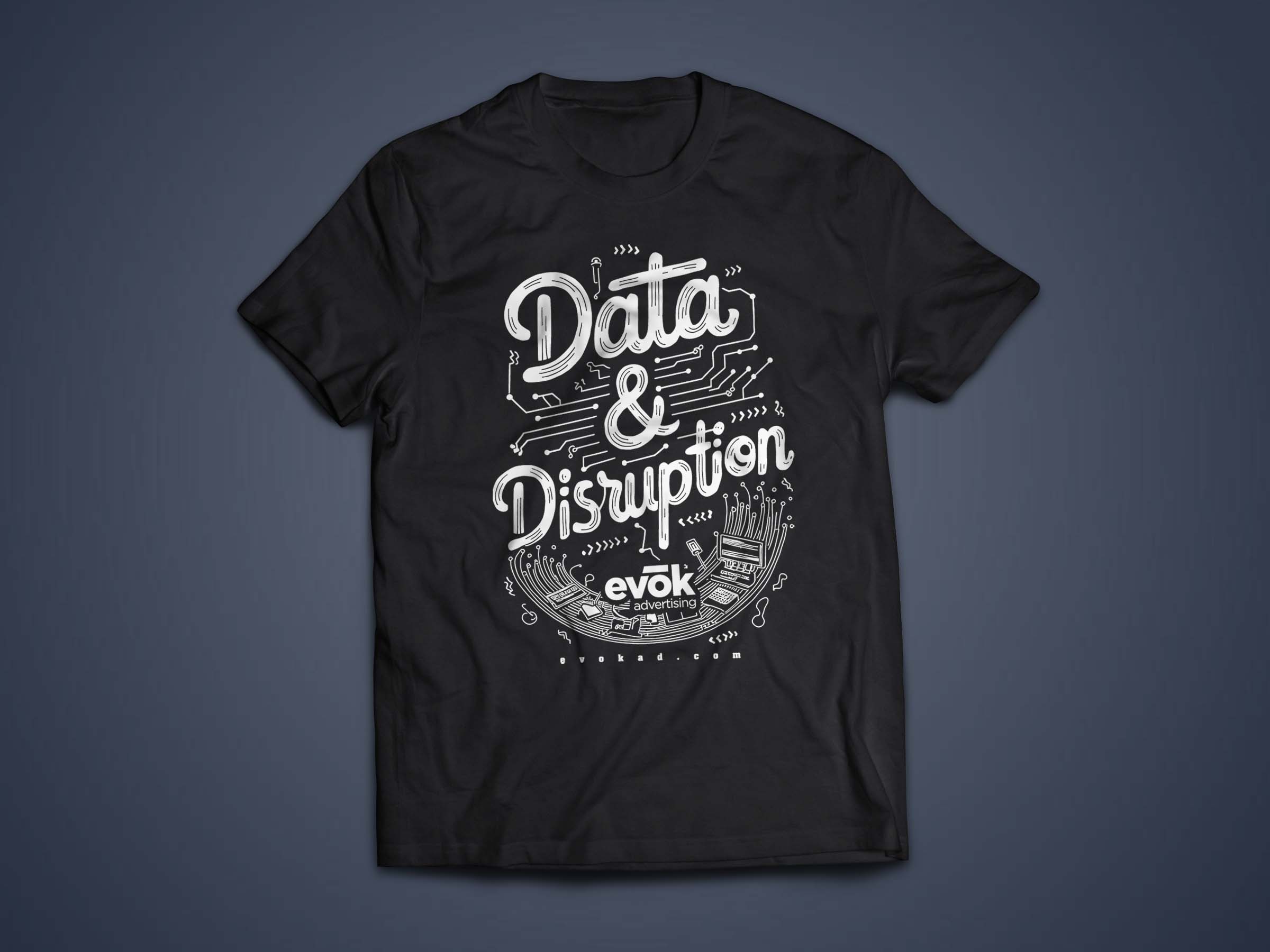 T-shirt Design by Lumen Branding for evok advertising | Design #34724886