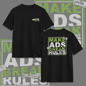 T-shirt Design by V FOUR Design for evok advertising | Design #34754389