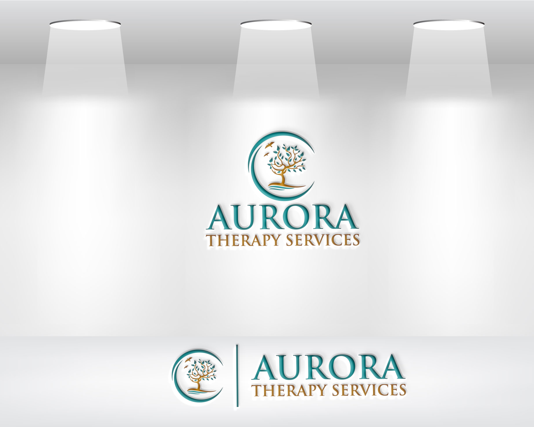 Logo Design by Daniel Khan for Aurora Therapy Services | Design #34722265