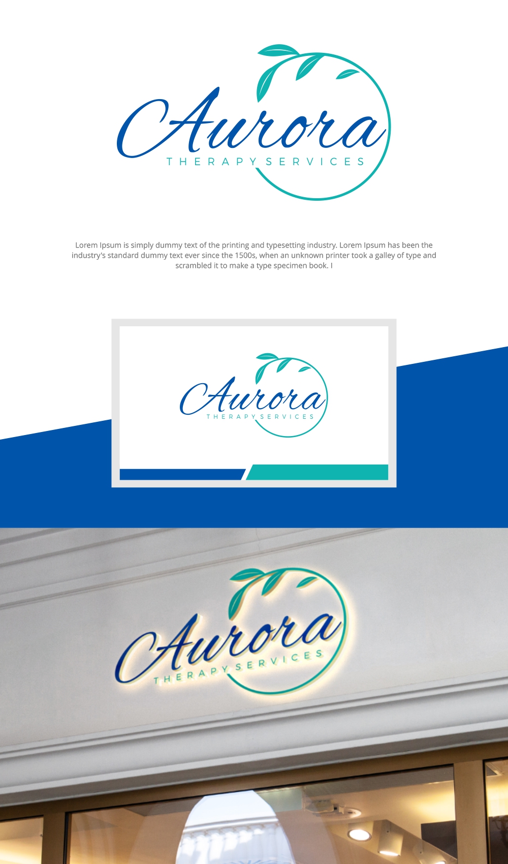 Logo Design by SanaPixel for Aurora Therapy Services | Design #34721383